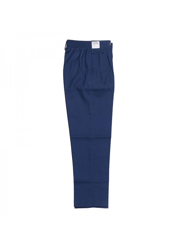 Peacock Blue Full Pant with Back Elastic 