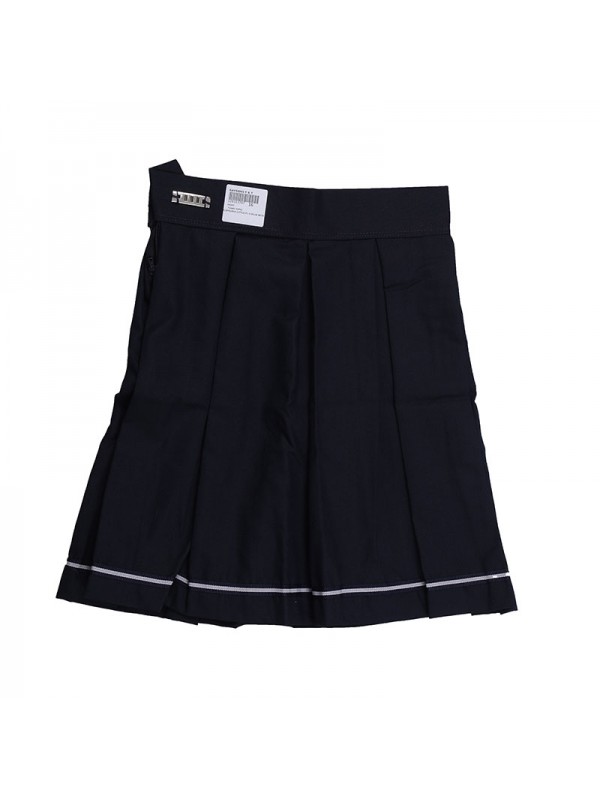 Dark Blue Skirt with Bottom Lace for Sports 